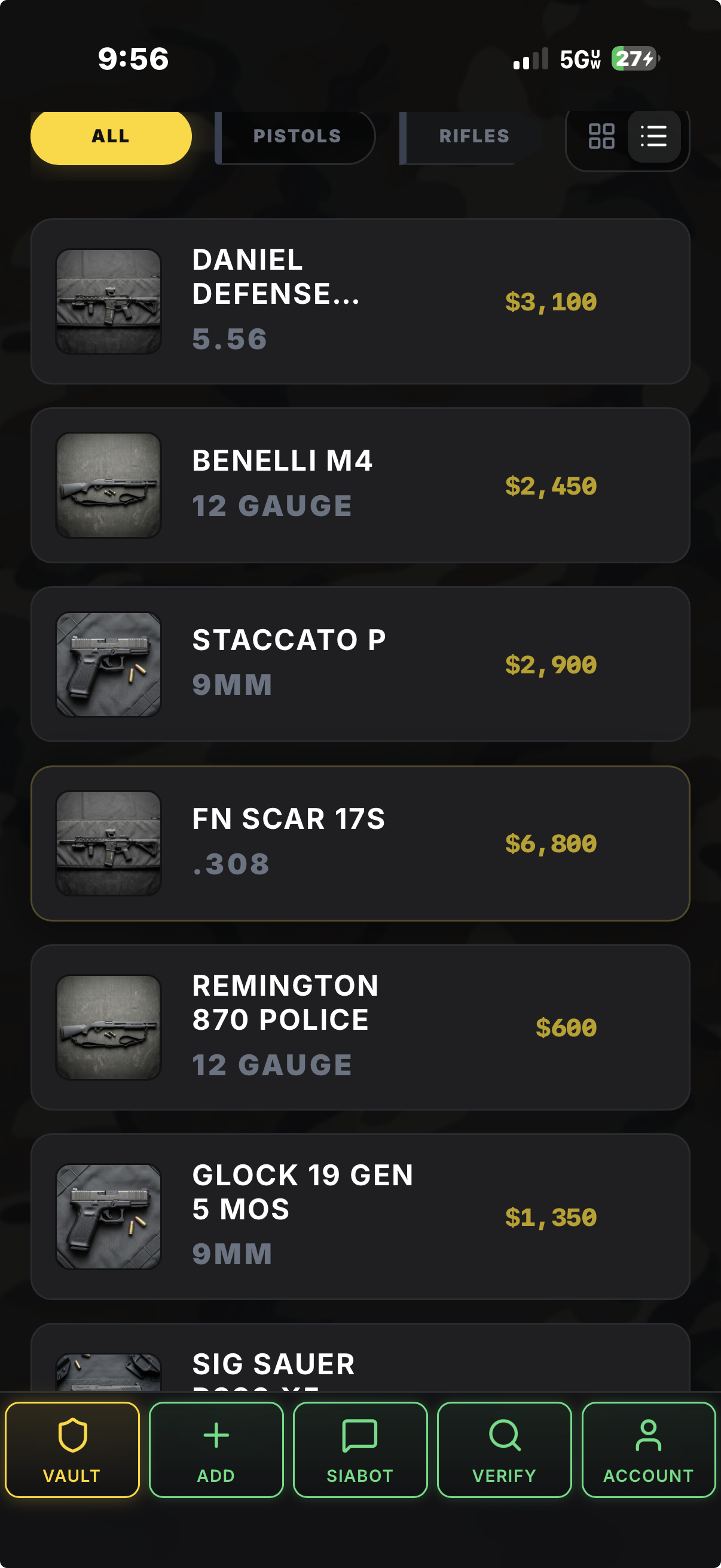 SiAVault App